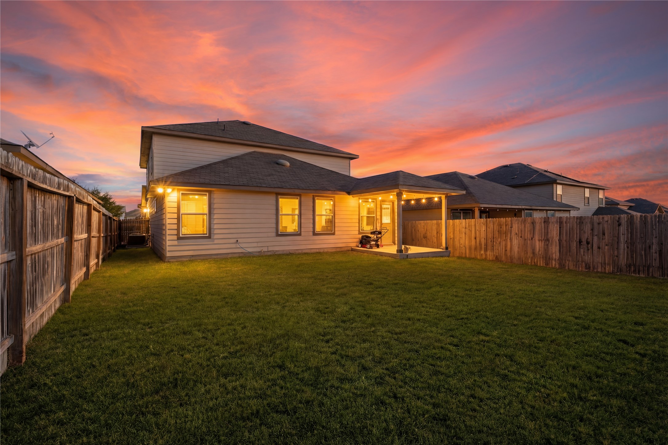2811 Davis Trace San Antonio, TX 78245 - Photo 31 of 31 a view of a yard in front of a house with a yard