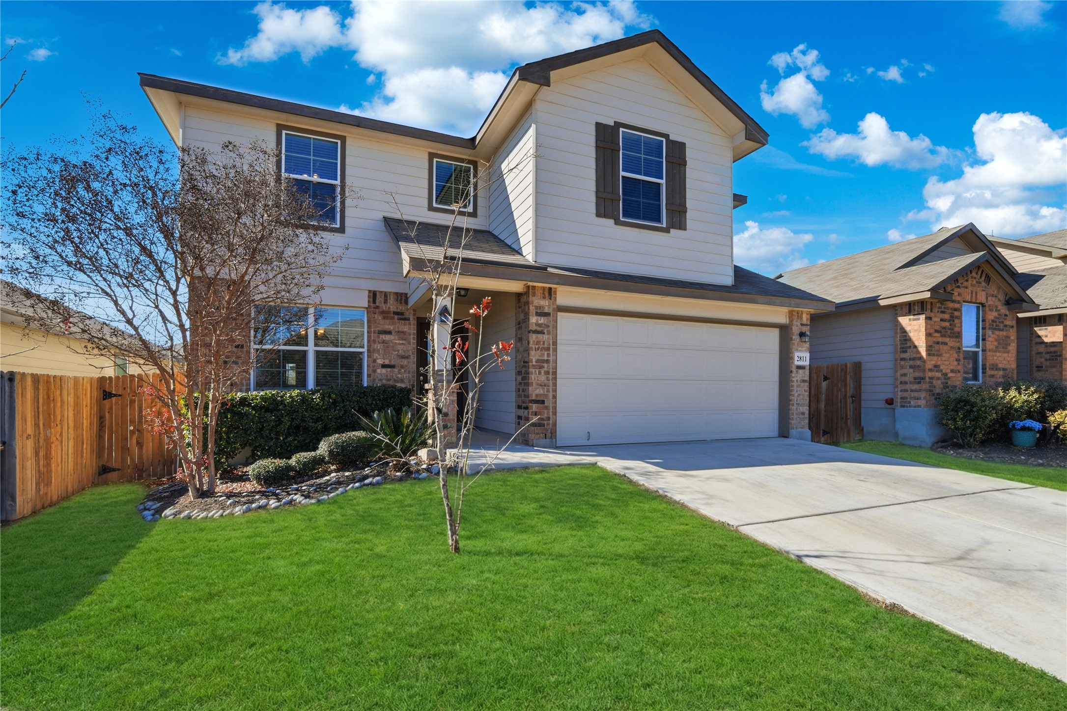 2811 Davis Trace San Antonio, TX 78245 - Photo 4 of 31 a view of a house with a yard and pathway