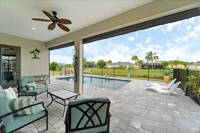 a view of a house with pool