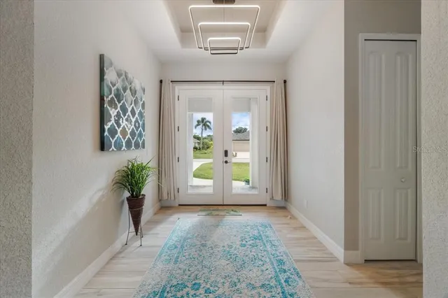 a view of entrance front of the house