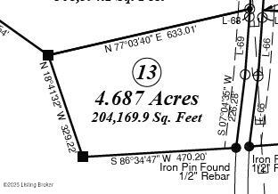 Lot 13 Duvall Road Caneyville, KY 42721 - Photo 1 of 3 Plat
