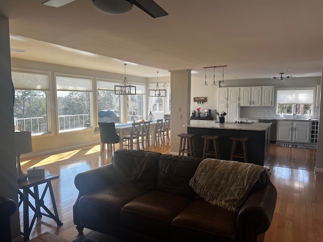 1601 Damron Road Estill Springs, TN 37330 - Photo 21 of 59 a living room with furniture and a large window