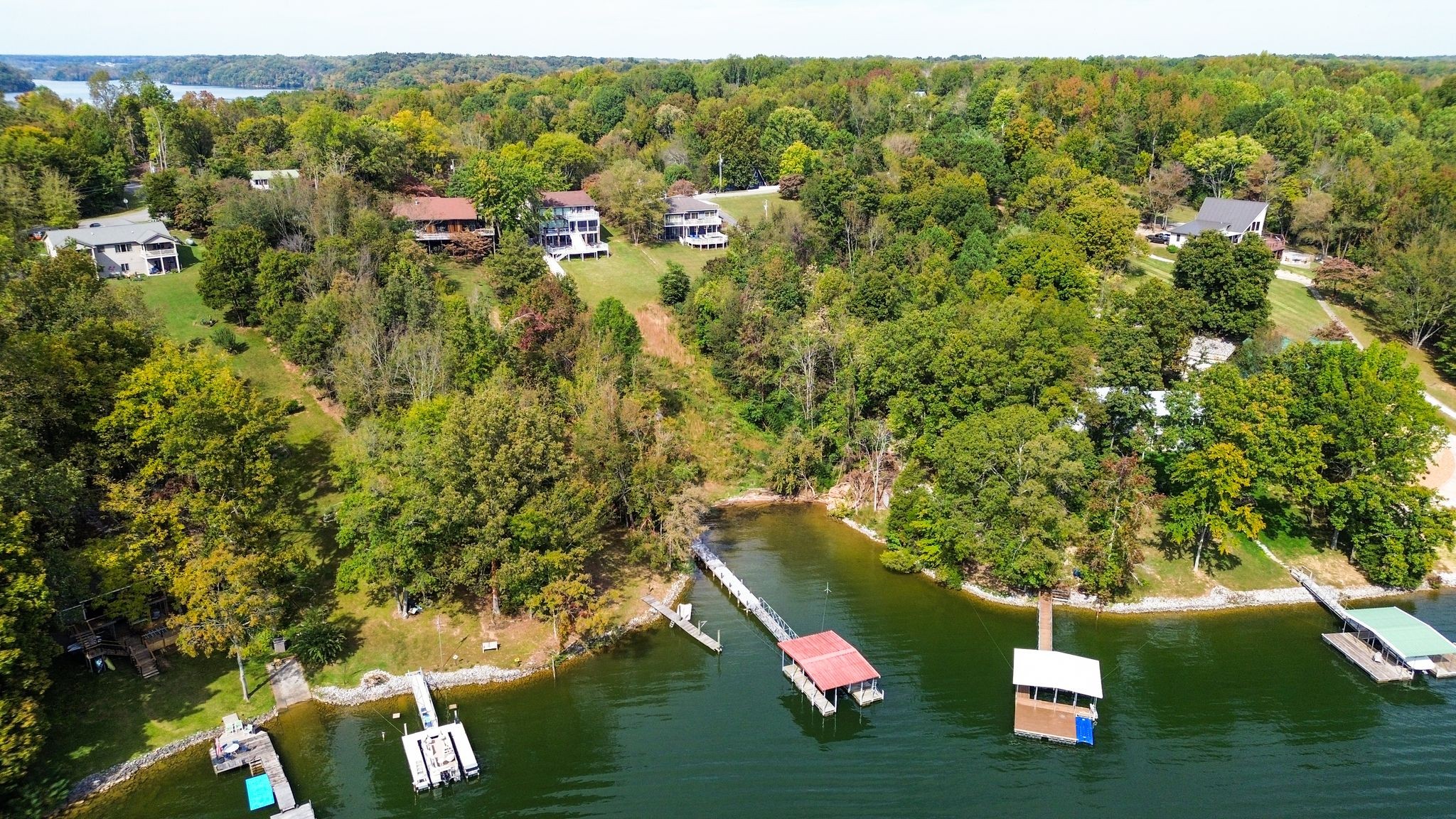 1601 Damron Road Estill Springs, TN 37330 - Photo 44 of 59 a view of a lake with houses