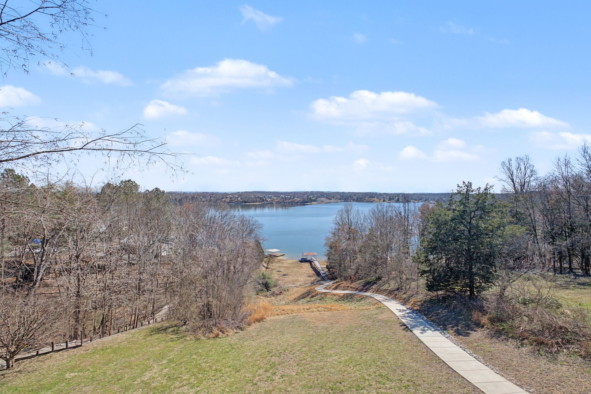 1601 Damron Road Estill Springs, TN 37330 - Photo 46 of 59 a view of a lake from a yard