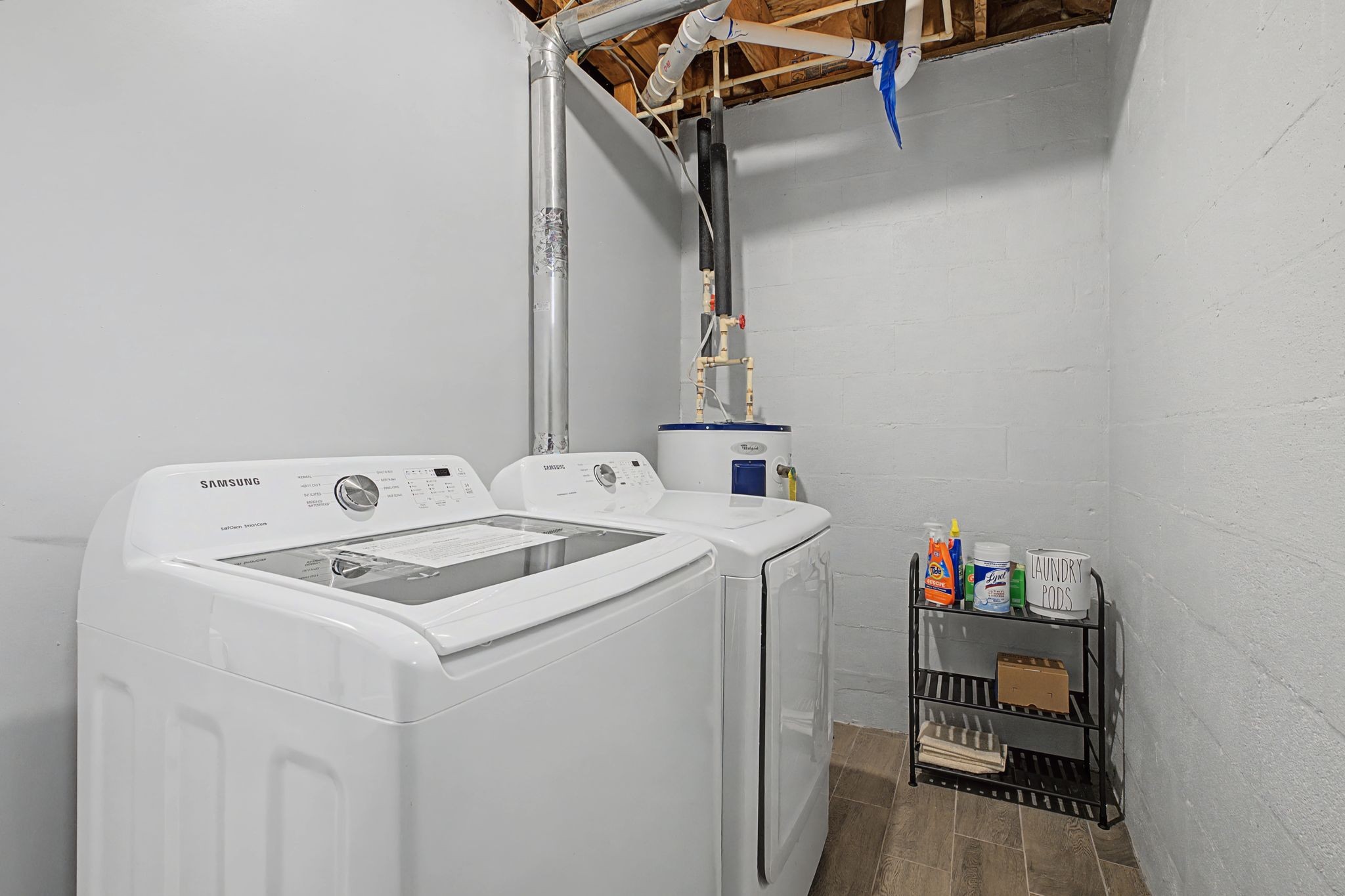 1601 Damron Road Estill Springs, TN 37330 - Photo 55 of 59 a utility room with dryer and washer
