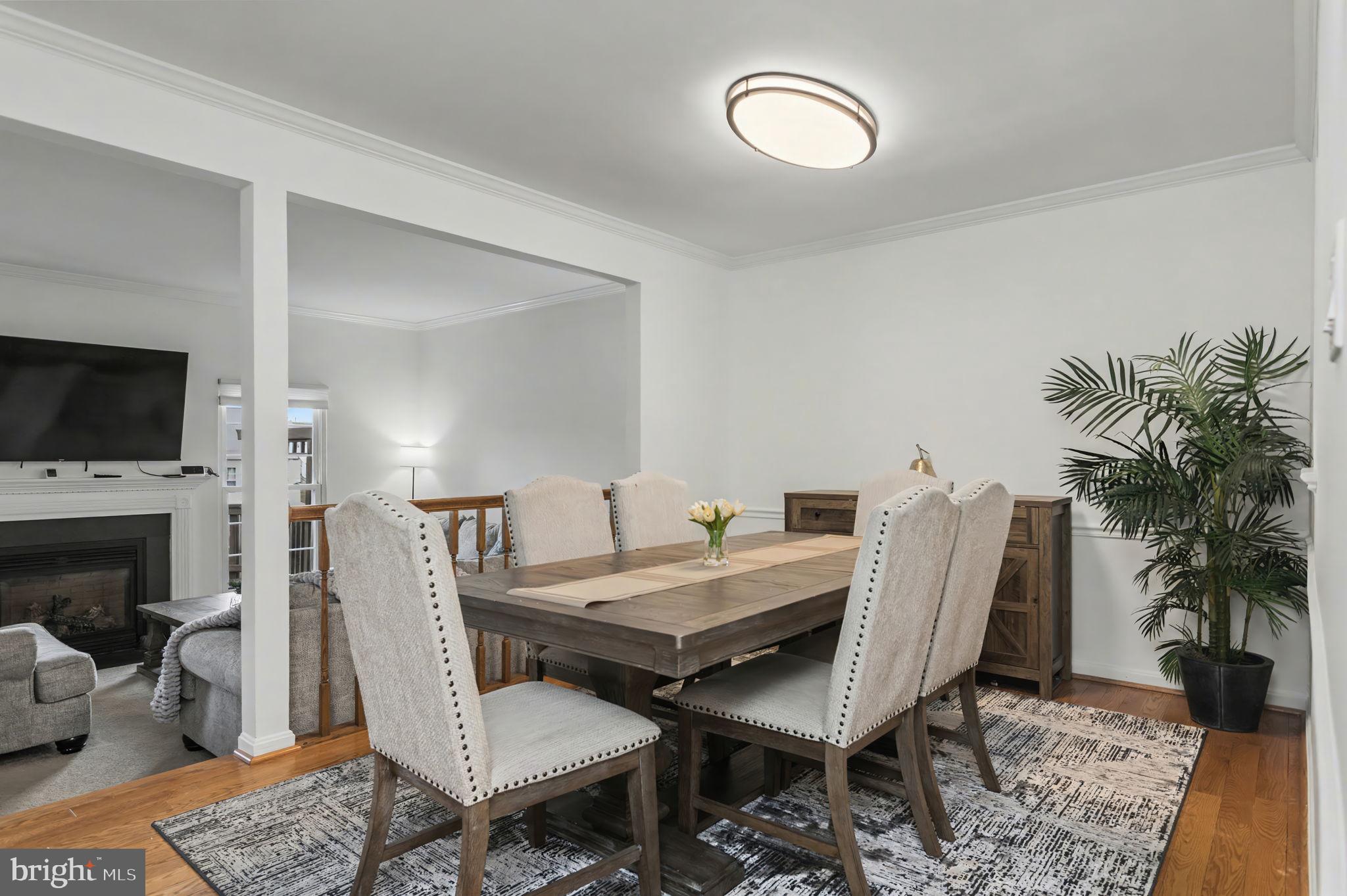 43484 Blacksmith Square Ashburn, VA 20147 - Photo 7 of 69 a view of a dining room with furniture