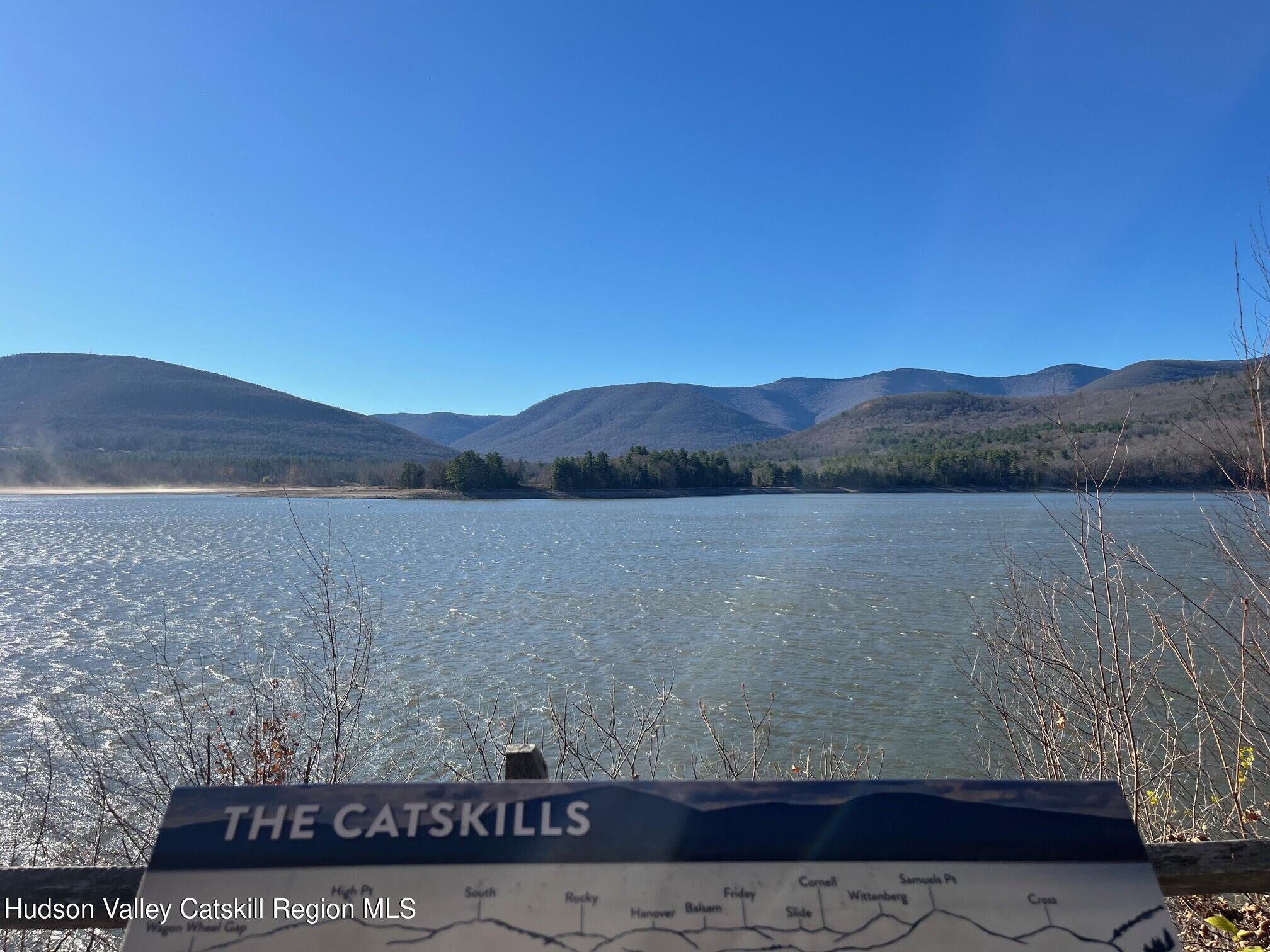 2 Shokan Park Road Shokan, NY 12481 - Photo 35 of 42 a view of a lake with mountain in the background