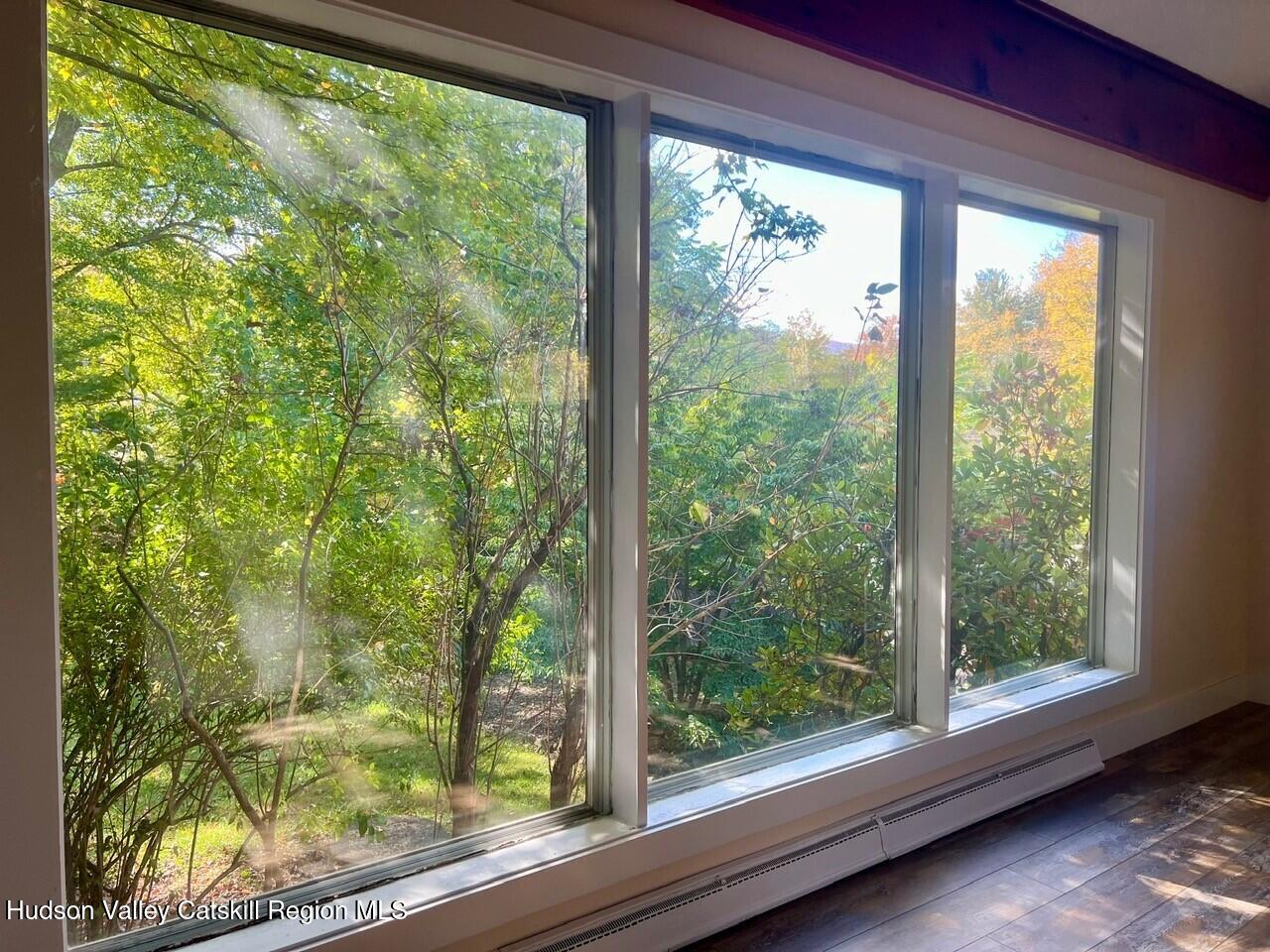 2 Shokan Park Road Shokan, NY 12481 - Photo 10 of 42 a view of a garden from a window
