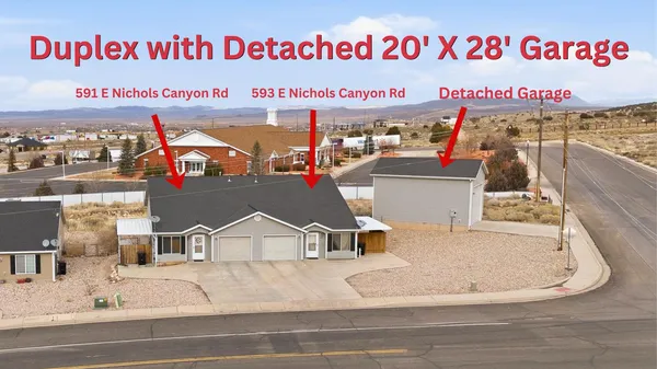 $485,000 | 591-593 East Nichols Canyon Road, Unit RV GARAGE, Cedar City, UT 84721
