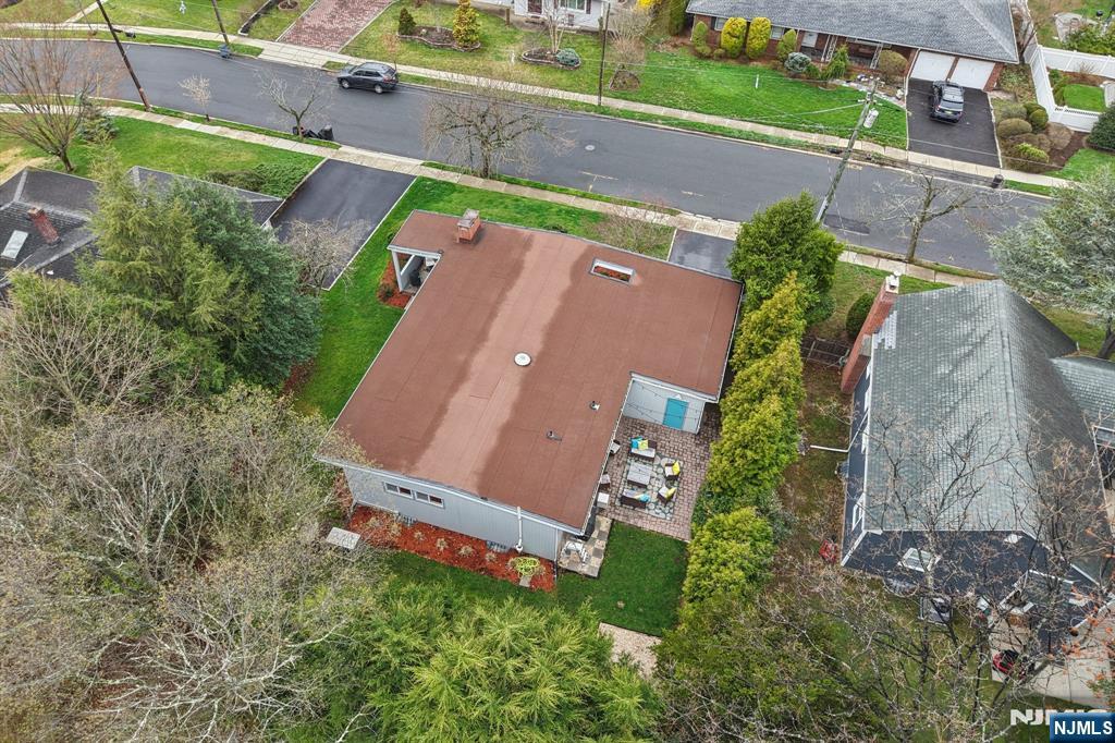 208 Prospect Avenue Oradell, NJ 07649 - Photo 50 of 50 an aerial view of a house with a garden