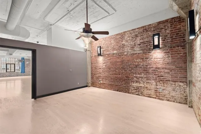 a view of livingroom with an empty space