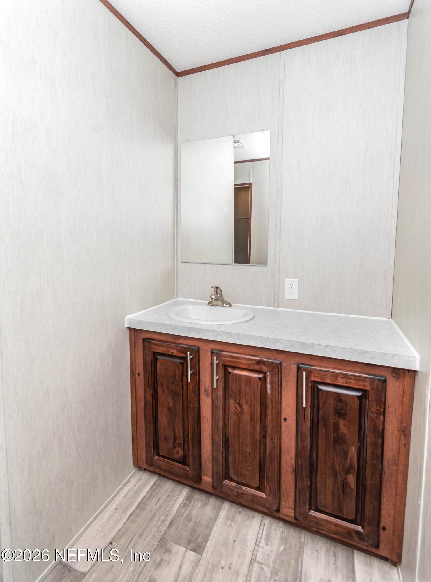 22517 Baxter Grade Road Sanderson, FL 32087 - Photo 11 of 28 a bathroom with a sink and a mirror