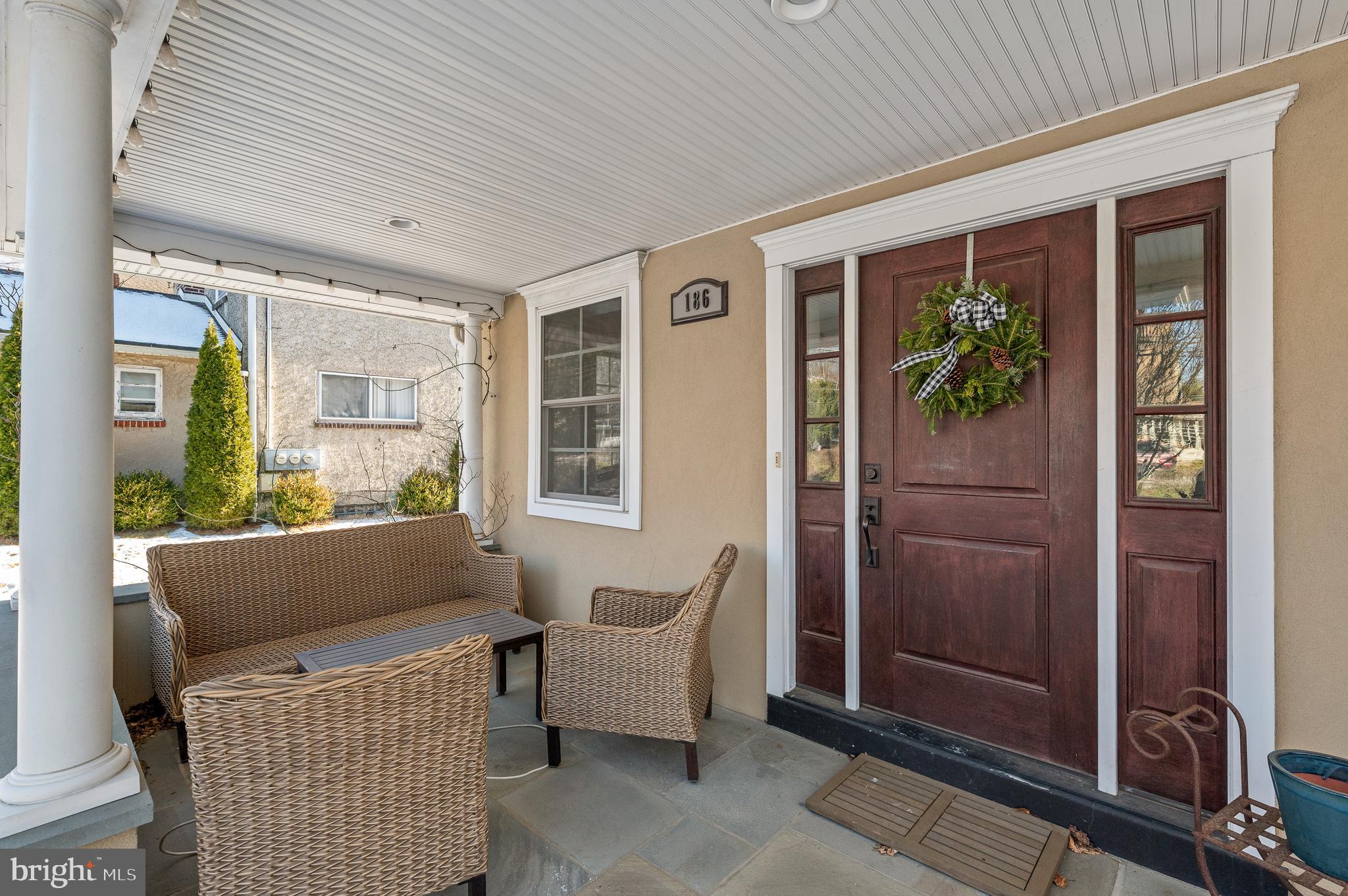 186 Conestoga Road Wayne, PA 19087 - Photo 2 of 33 Front Porch for All Seasons
