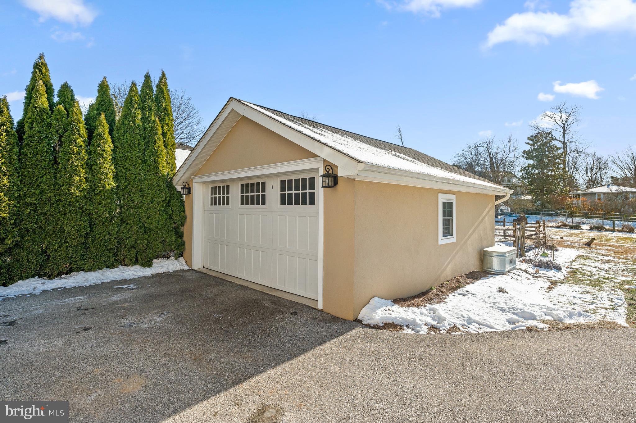 186 Conestoga Road Wayne, PA 19087 - Photo 30 of 33 Detached 1-Car Garage with Storage