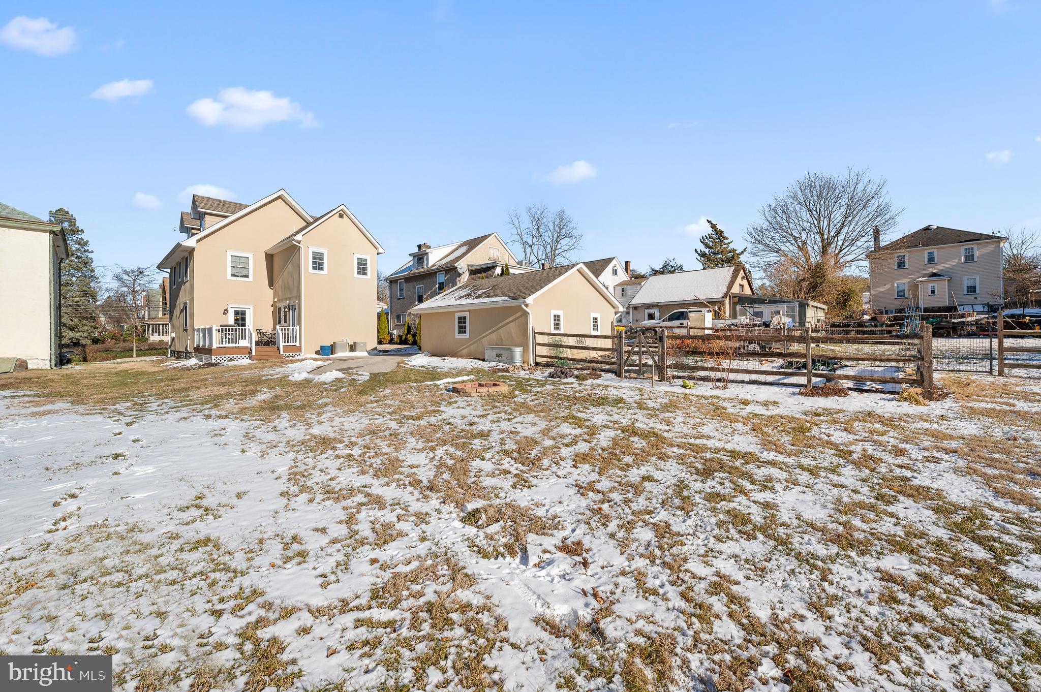 186 Conestoga Road Wayne, PA 19087 - Photo 31 of 33 Flat Yard with Private Fenced Garden