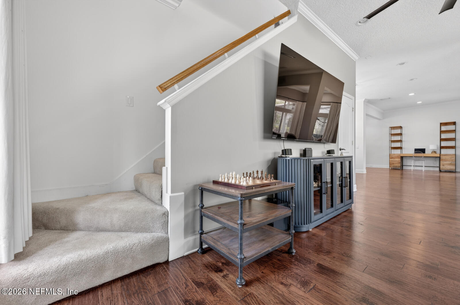 13827 Longs Landing Road East Jacksonville, FL 32225 - Photo 29 of 60 Stairs leading to Bonus Rm/Bedroom 5