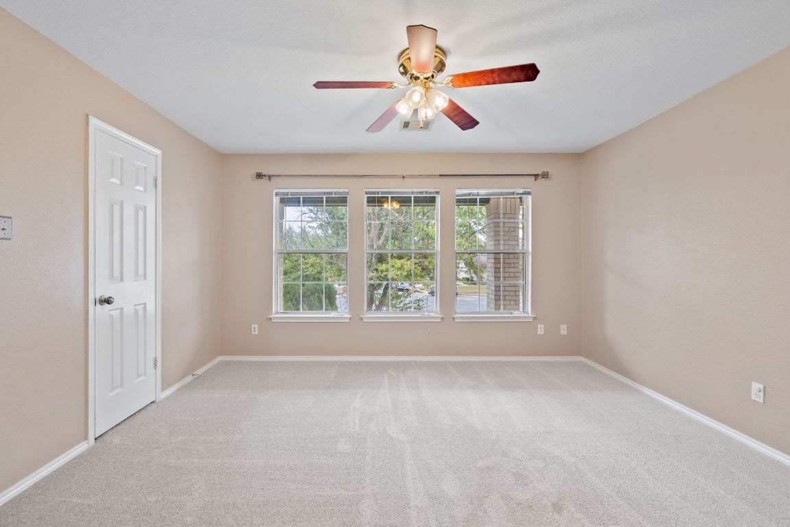 2210 Rachel Ridge Cedar Park, TX 78613 - Photo 31 of 40 a view of room with window and ceiling fan