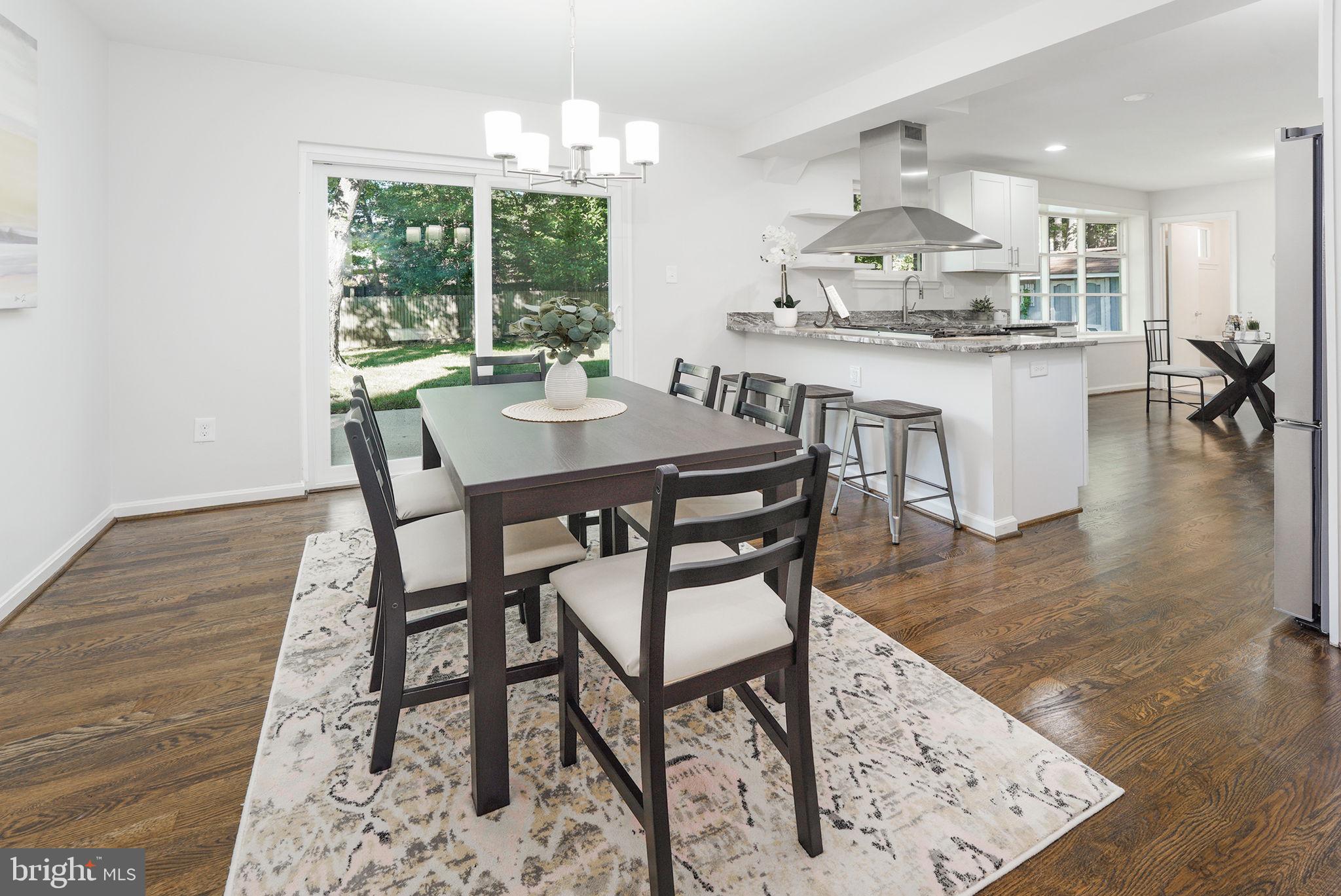 6814 Landor Lane Springfield, VA 22152 - Photo 8 of 38 New sliding glass door to rear patio