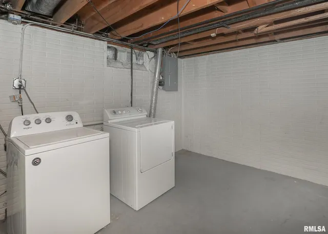 a view of storage and utility room