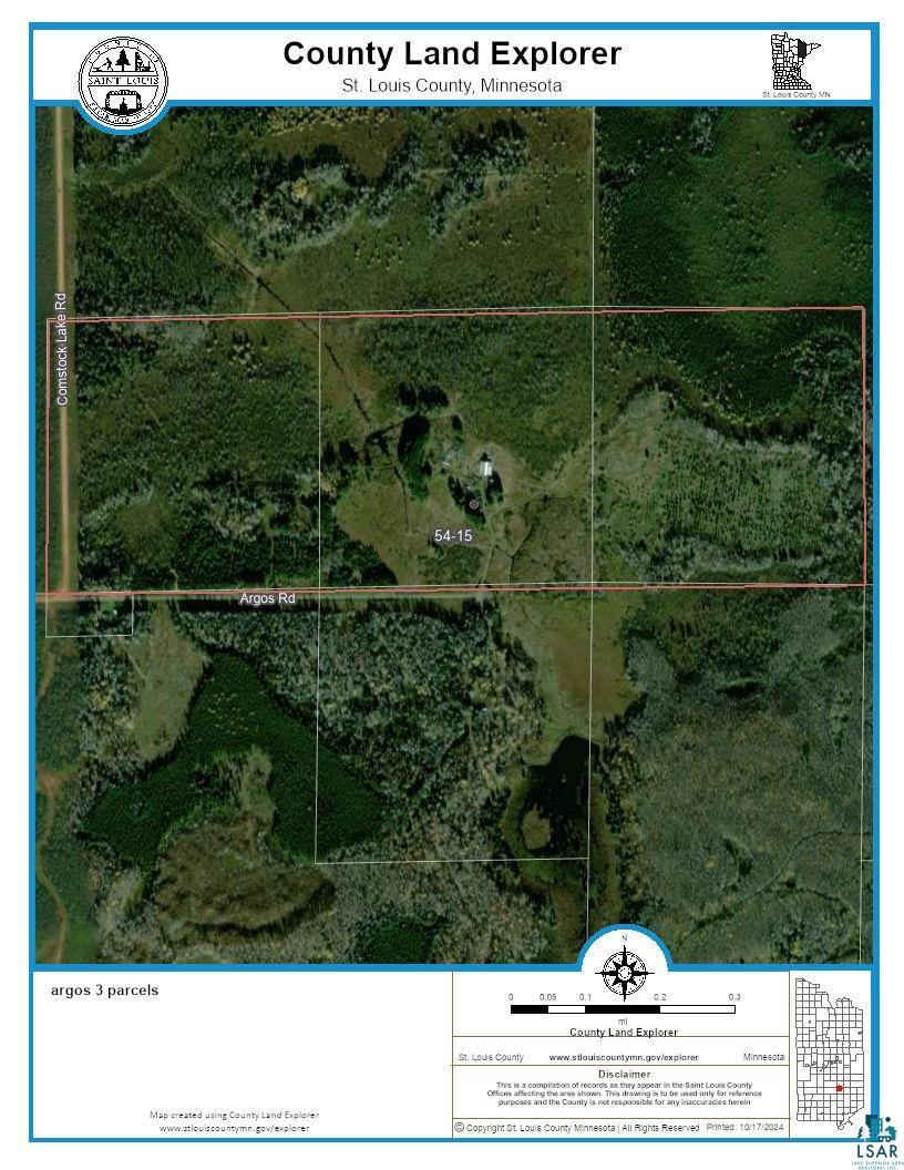 5525 Argos Road Cotton, MN 55724 - Photo 25 of 25 Map