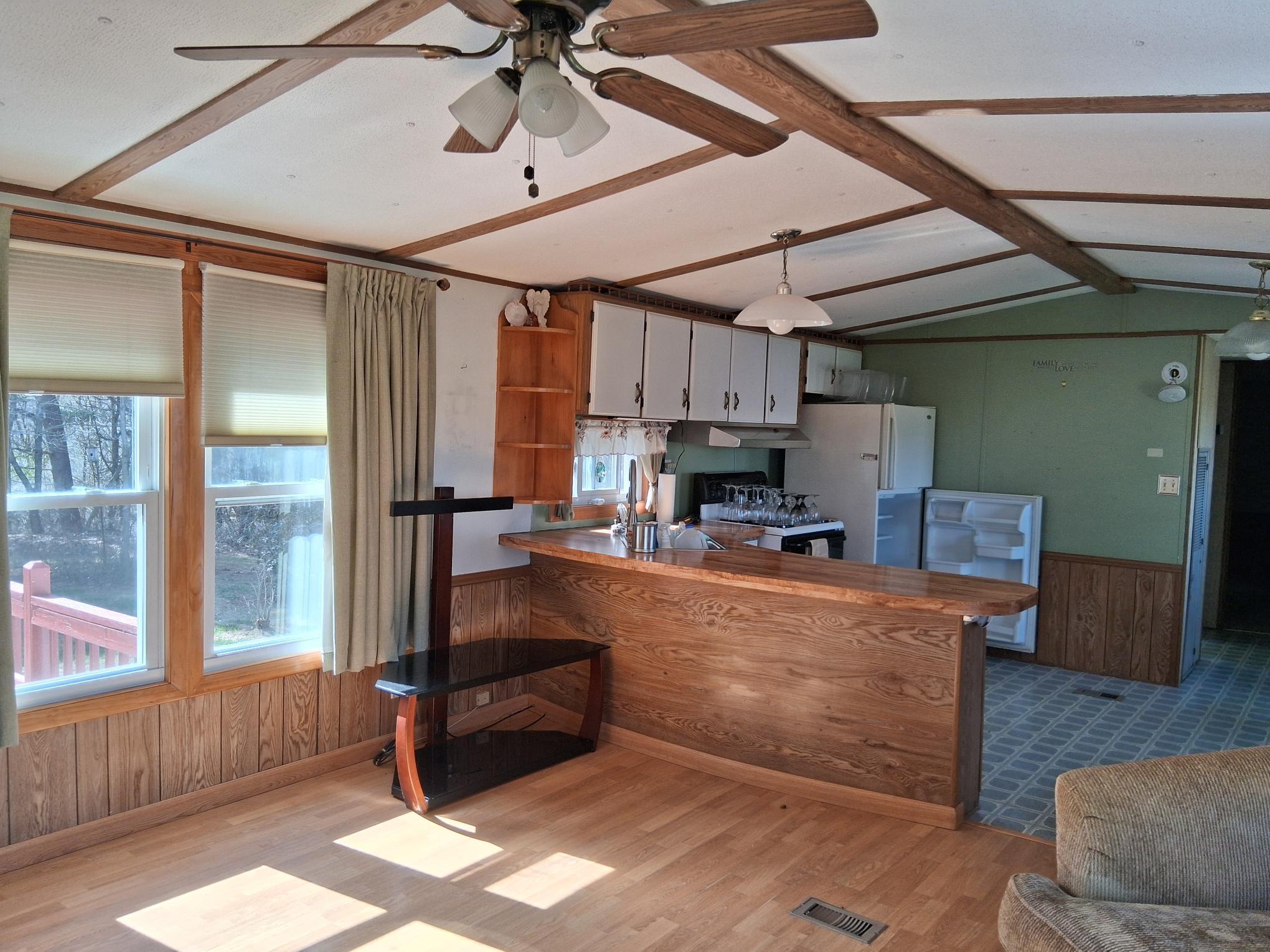 656 River Road Benton, ME 04901 - Photo 4 of 25 Livingroom into kitchen