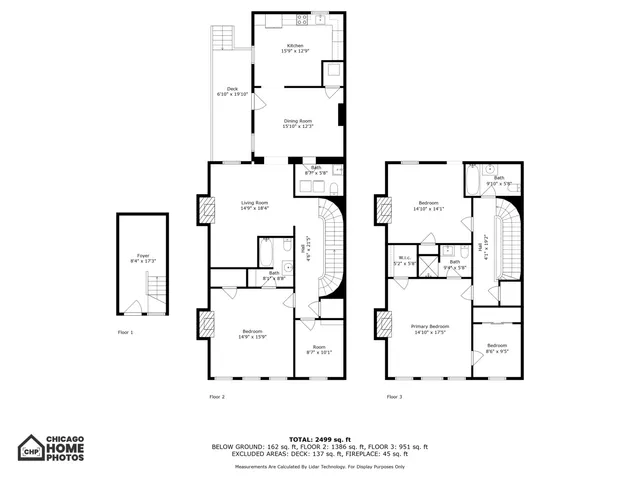 a view of an empty room with closet and wooden floor