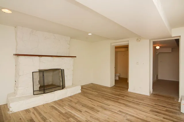 a view of empty room