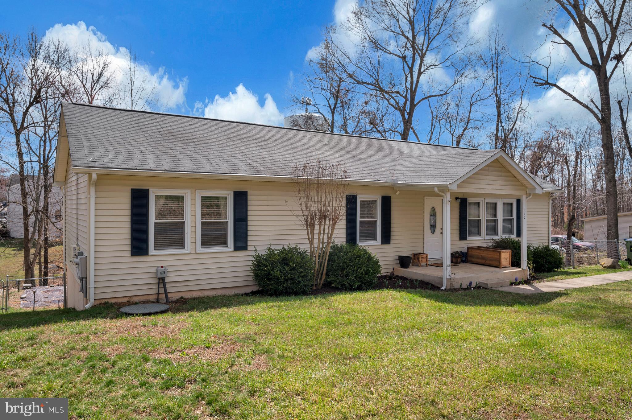 110 Doc Stone Road Stafford, VA 22556 - Photo 38 of 39 a front view of a house with garden
