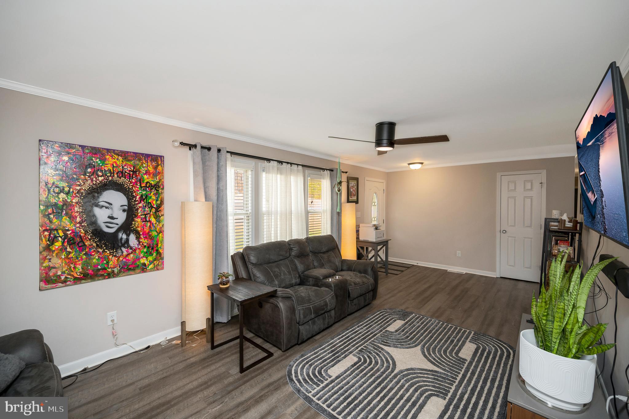 110 Doc Stone Road Stafford, VA 22556 - Photo 8 of 39 a living room with furniture and a potted plant
