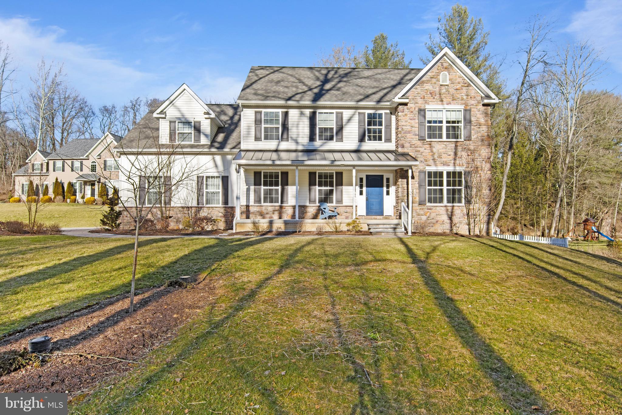 701 South Ridley Creek Road Media, PA 19063 - Photo 1 of 44 Lovely Curb Appeal with stone facade