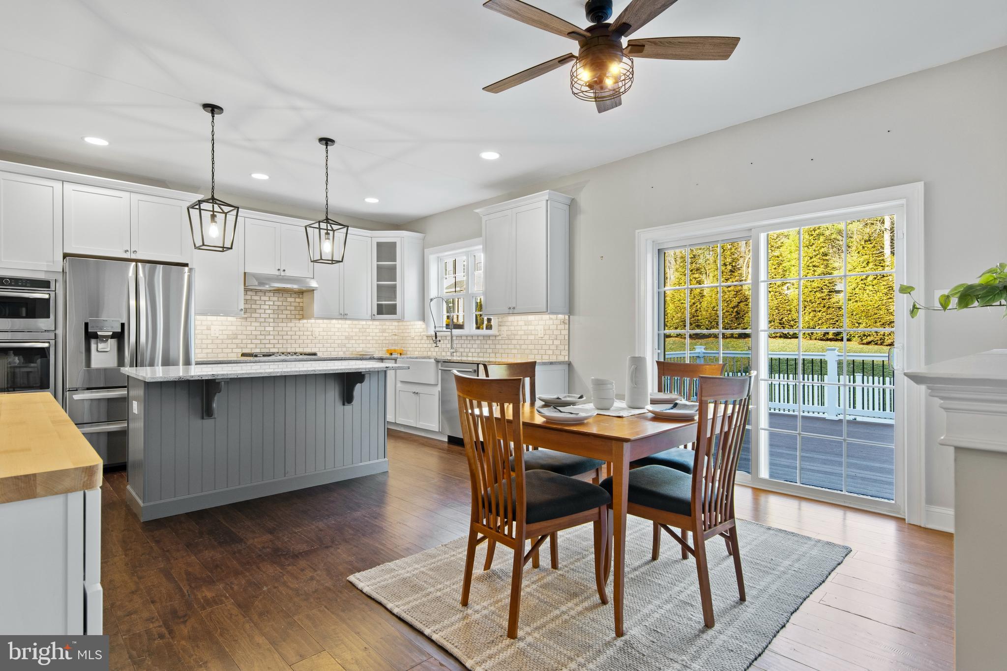 701 South Ridley Creek Road Media, PA 19063 - Photo 15 of 44 Eating Table with access to Deck
