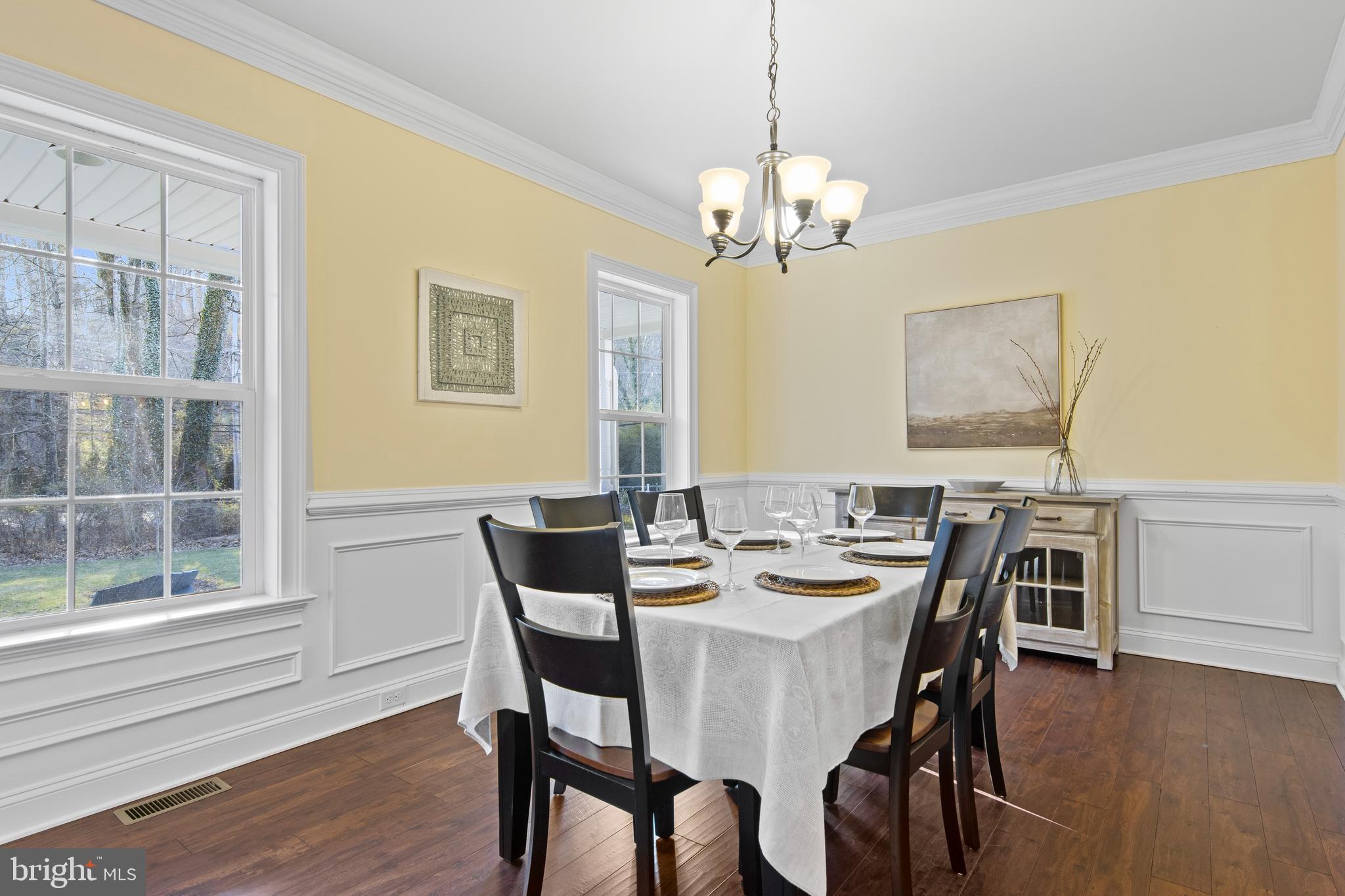 701 South Ridley Creek Road Media, PA 19063 - Photo 8 of 44 Dining Room with raised paneling