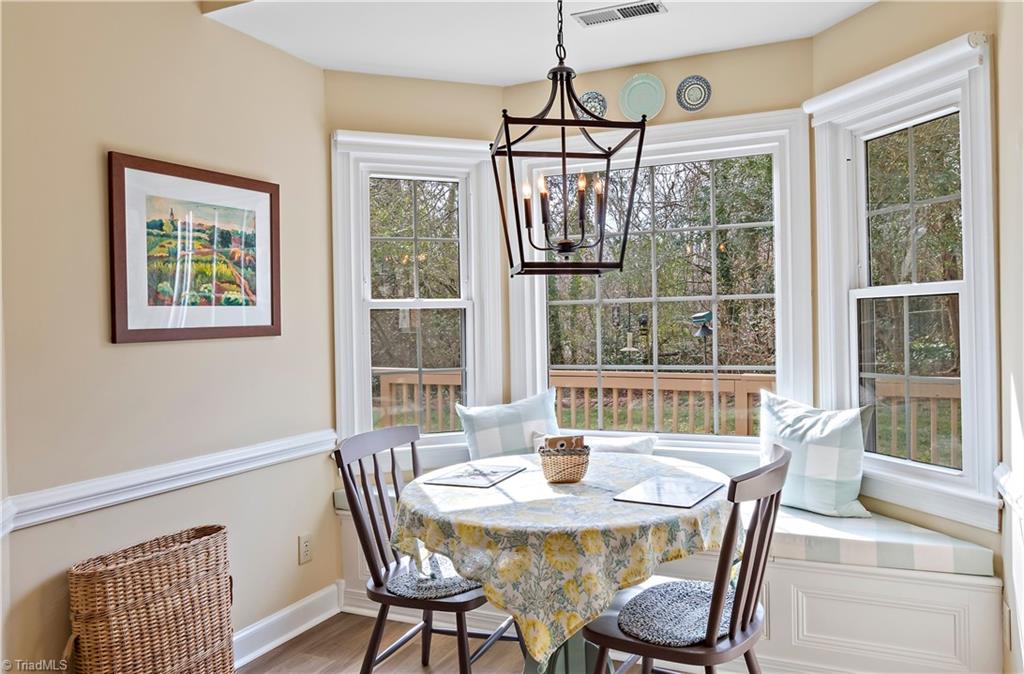 1243 Stadler Ridge Road Winston-Salem, NC 27106 - Photo 14 of 31 Breakfast nook