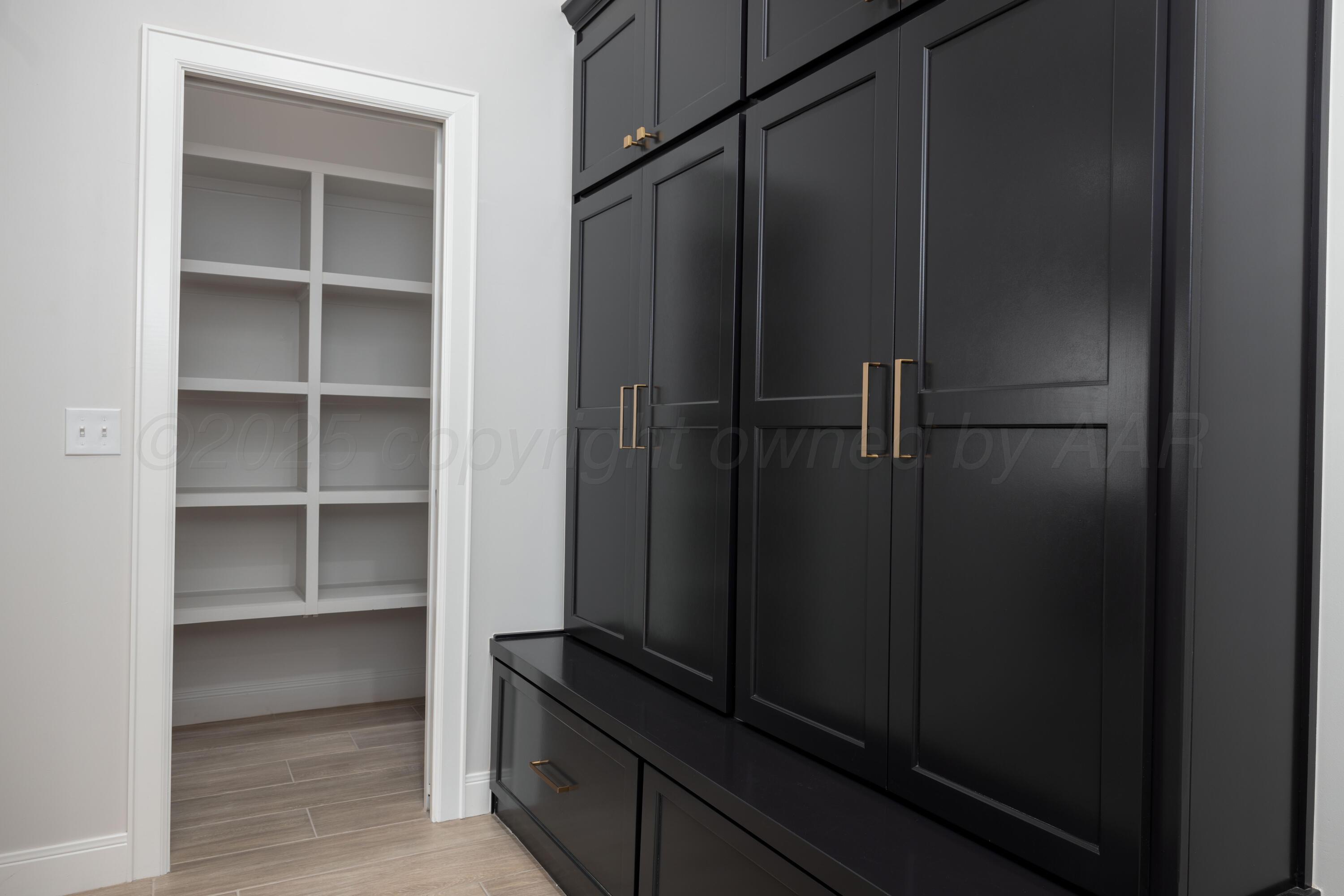 10250 Prickly Pear Road Amarillo, TX 79119 - Photo 12 of 41 a view of walk in closet with empty racks