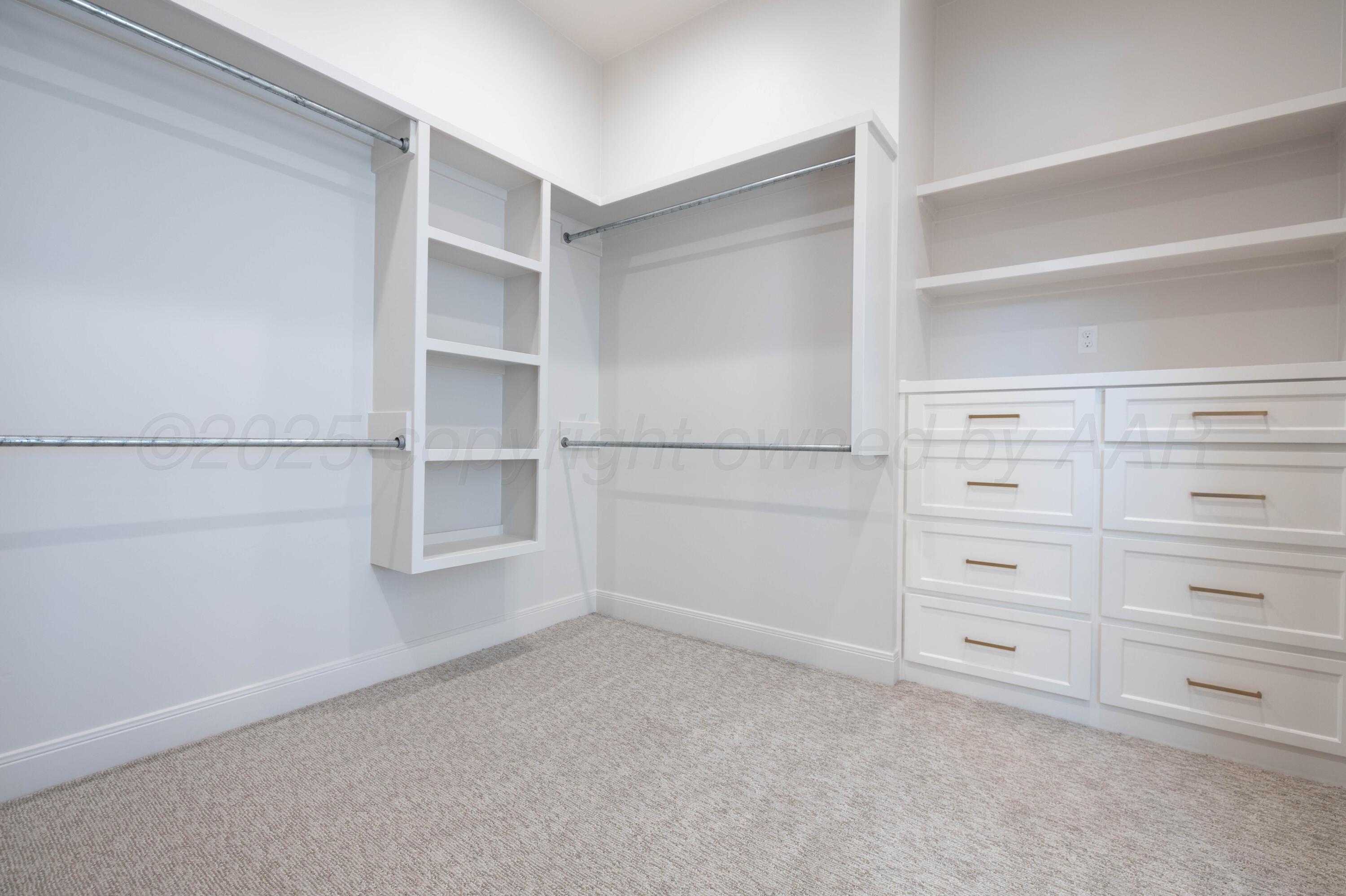 10250 Prickly Pear Road Amarillo, TX 79119 - Photo 36 of 41 a view of an empty walk in closet