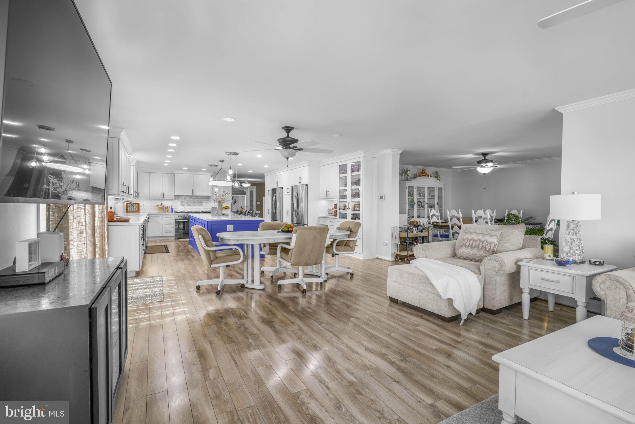 17432 Rock Point Road Newburg, MD 20664 - Photo 15 of 55 a living room with lots of furniture and view of kitchen