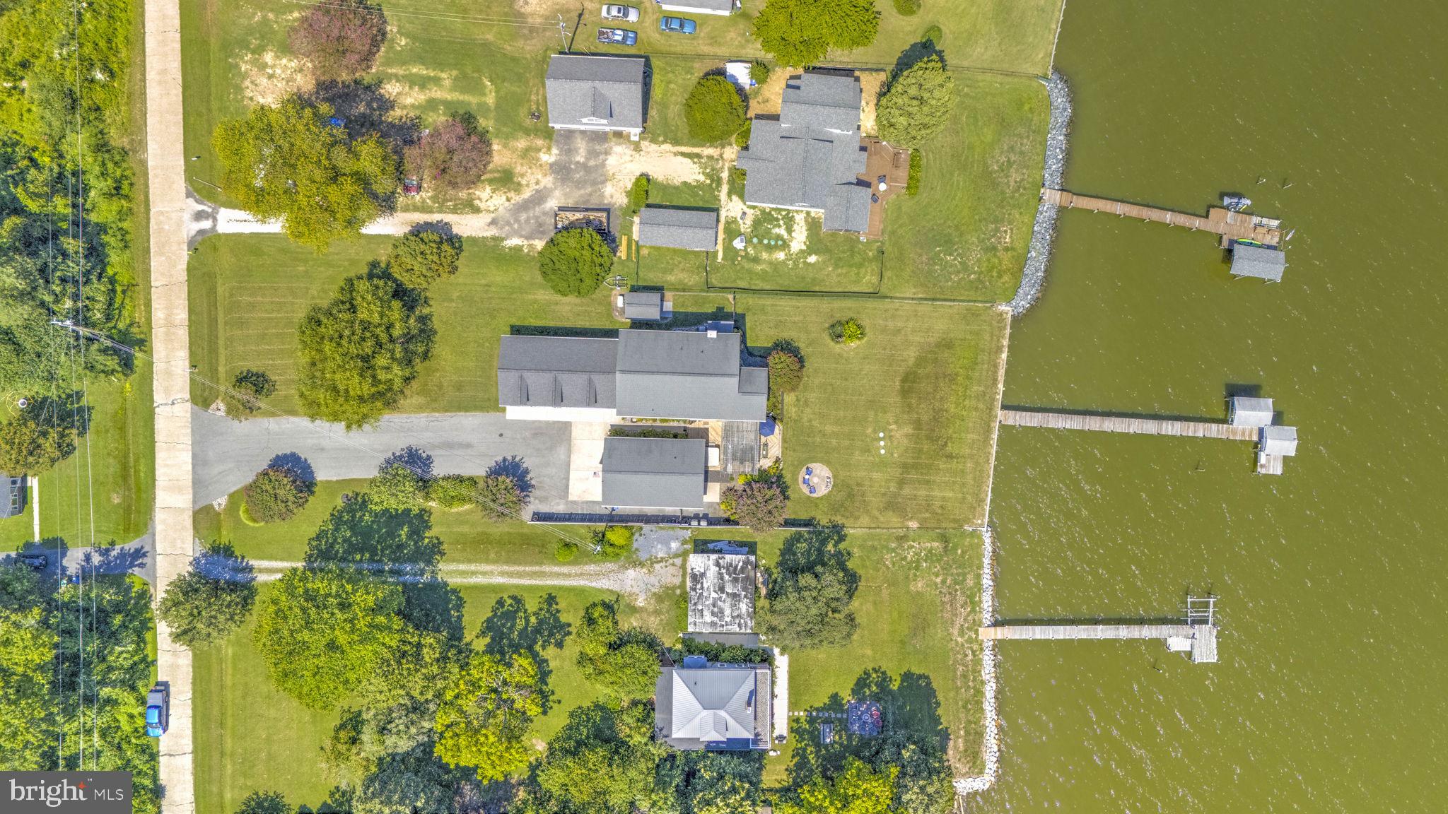 17432 Rock Point Road Newburg, MD 20664 - Photo 46 of 55 Ariel View - Above Home