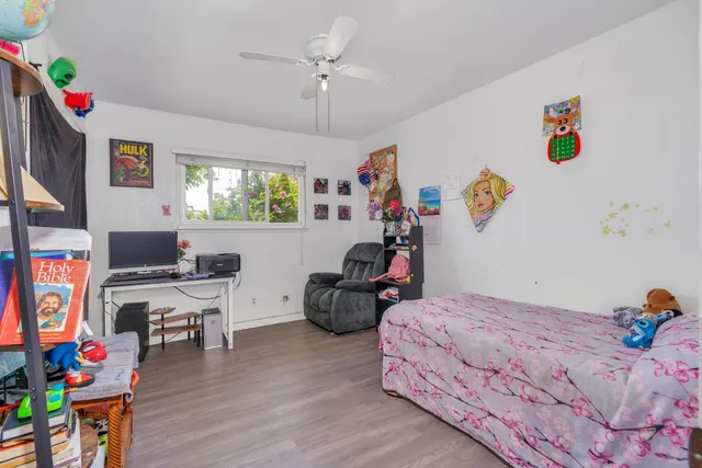 a front view of a house with glass windows