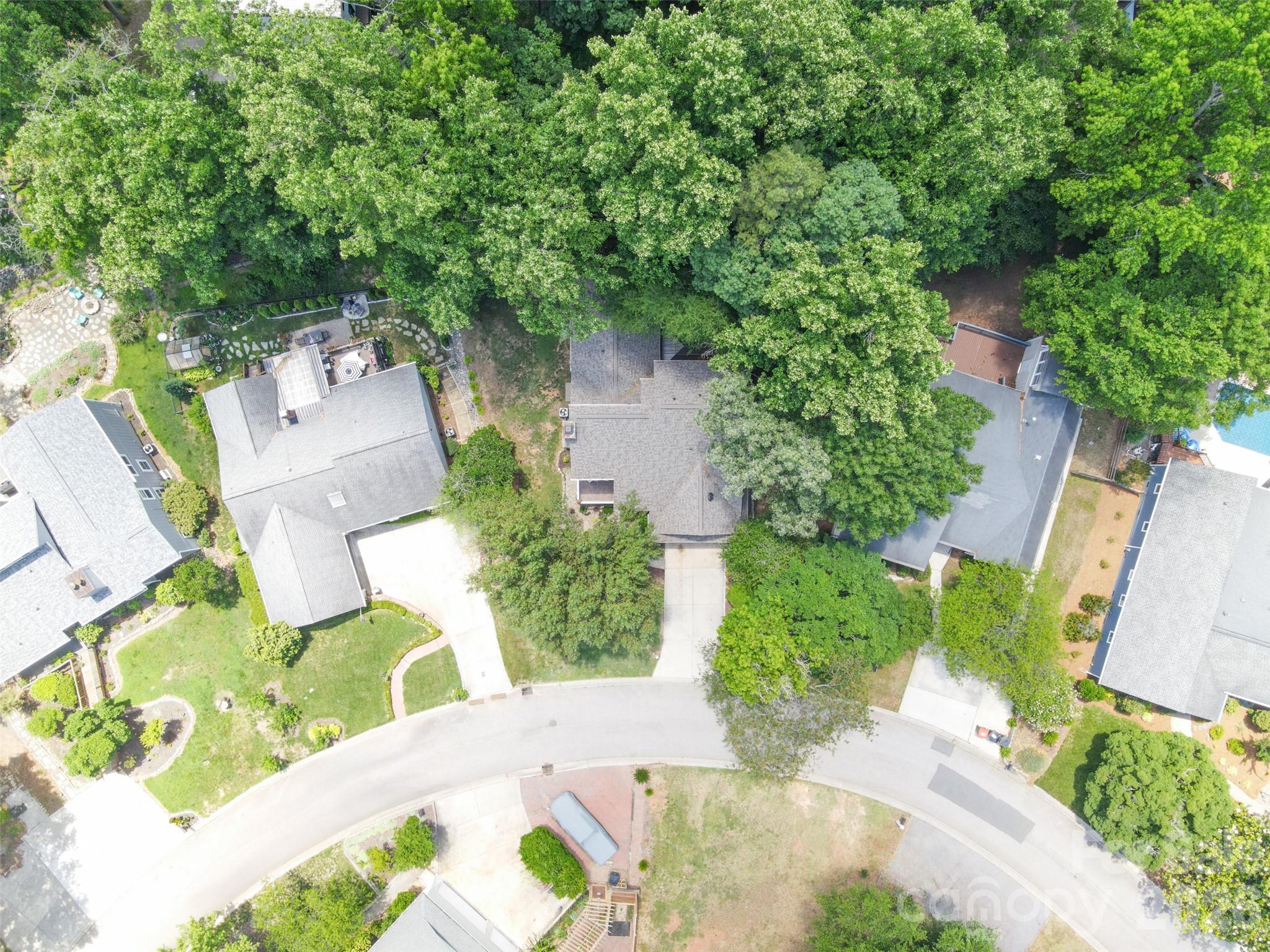 19017 Kailua Circle Tega Cay, SC 29708 - Photo 46 of 46 an aerial view of a house with a yard and trees