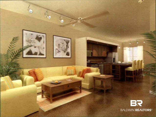 0 Cody Lane Foley, AL 36535 - Photo 4 of 5 Stained concrete floors with contemporary decor.
