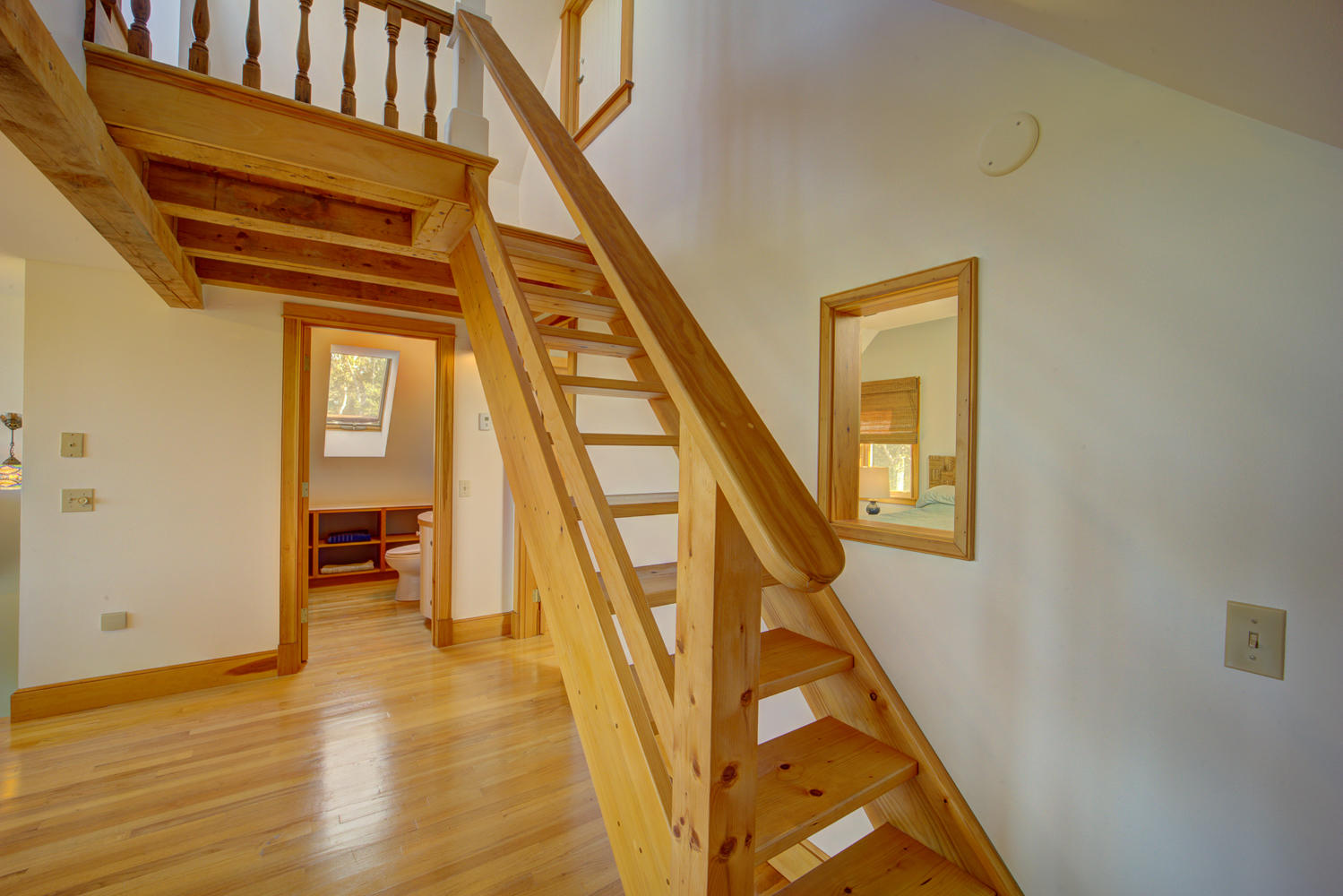 424 Flye Point Road Brooklin, ME 04616 - Photo 46 of 78 Stairs to 4th Floor
