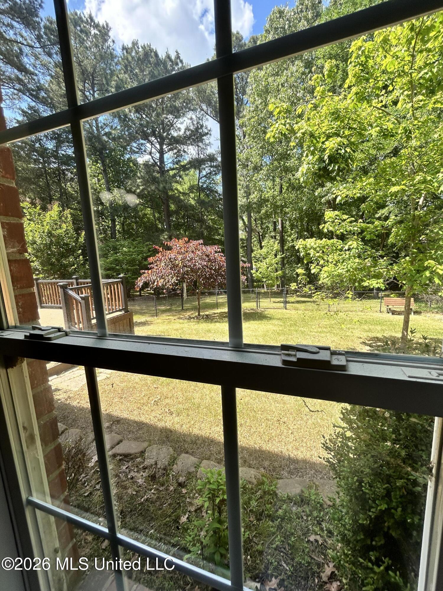 7684 Rigmoore Point North Olive Branch, MS 38654 - Photo 39 of 57 Backyard view from Primary bedroom