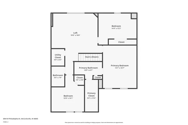 $269,900 | 6844 West Philadelphia Drive, McCordsville, IN 46055
