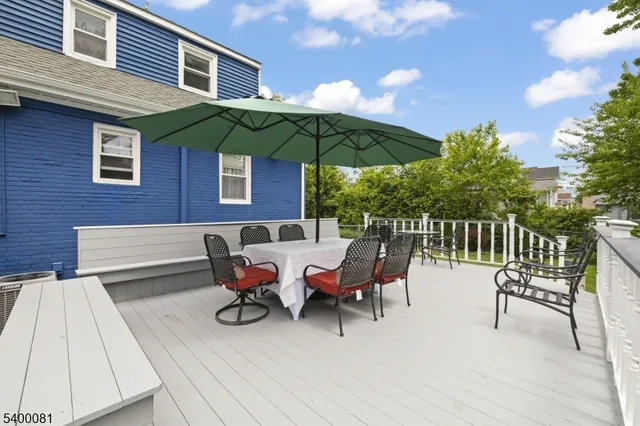 a view of outdoor seating