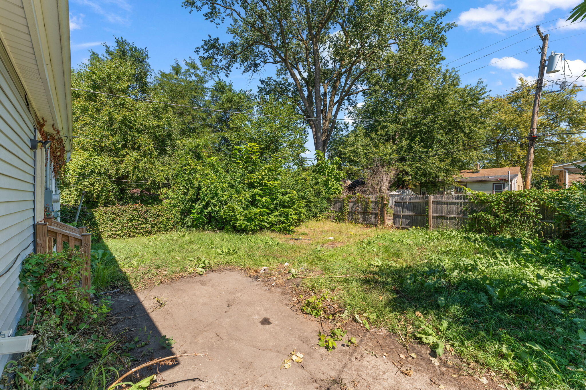 3449 Buchanan Street Gary, IN 46408 - Photo 14 of 15 a view of a garden with pathway