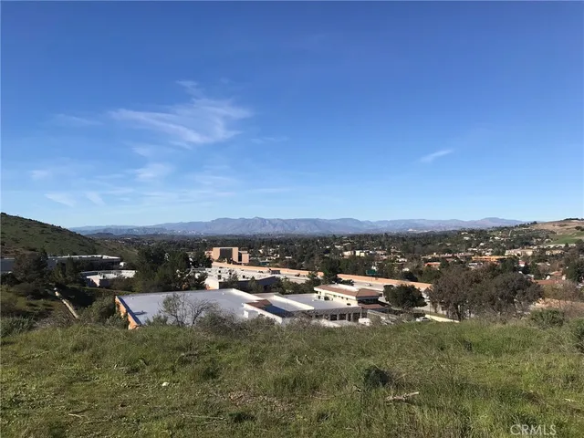 a front view of a building with street