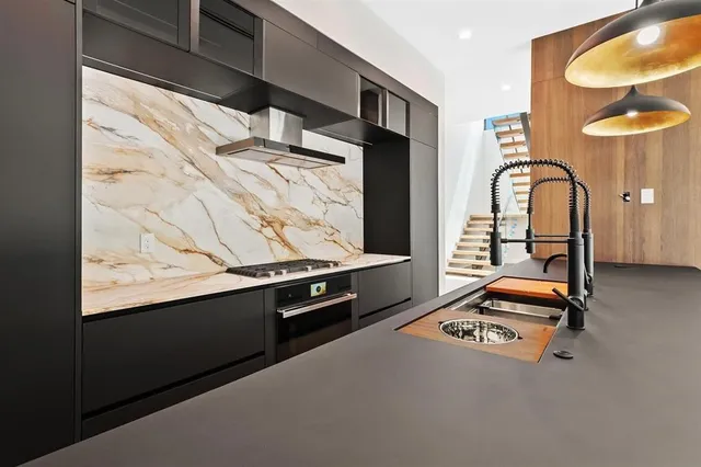 a room with storage and utility