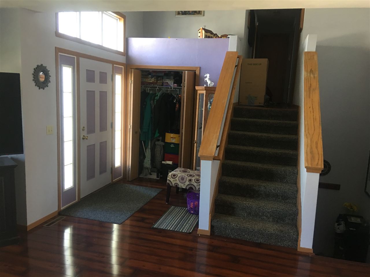 3975 Linden Road Rockford, IL 61109 - Photo 3 of 8 a view of entryway and hall with wooden floor