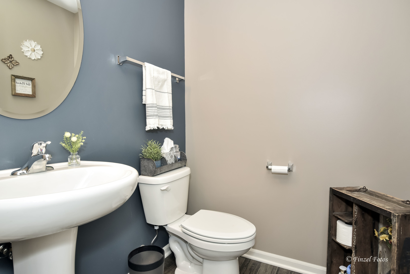 2371 Upland Road Pingree Grove, IL 60140 - Photo 10 of 15 a bathroom with a sink toilet and a mirror