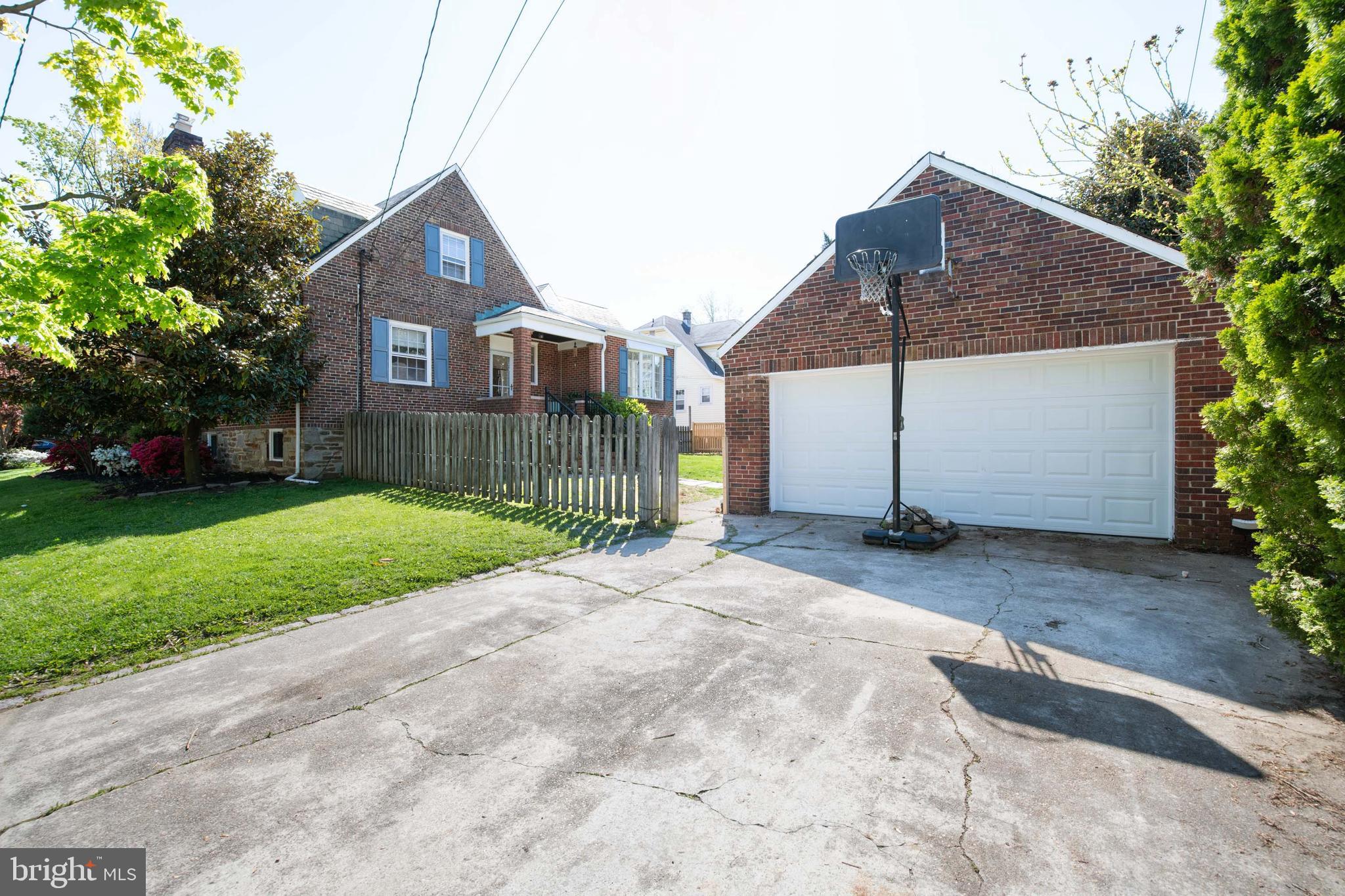 530 Murdock Road Baltimore, MD 21212 - Photo 36 of 53 Side facing 2 Car Garage with New Door & Opener